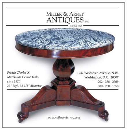 Ad for 19th Century Marble Top Table